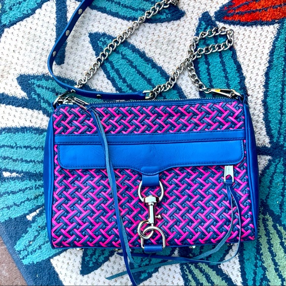 Rebecca Minkoff Large soft leather weave Crossbody - Picture 3 of 16